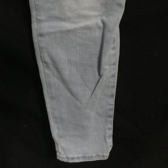 LUCKY BRAND - Ava Skinny | 4/27 ankle | Light Blue Skinny Button Fly Jeans - Picture 8 of 16
